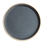 Olympia Canvas Flat Plates Blue Granite 250mm (6 Pack) - FA301