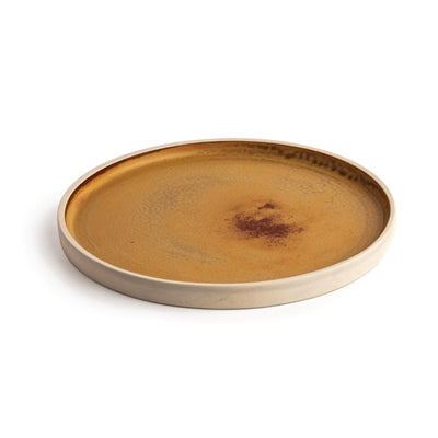 Olympia Canvas Flat Plates Sienna Rust 250mm (6 Pack) - FA308