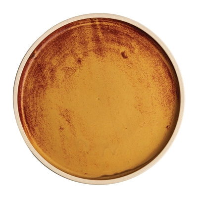 Olympia Canvas Flat Plates Sienna Rust 250mm (6 Pack) - FA308