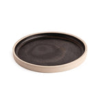 Olympia Canvas Flat Plates Delhi Black 180mm (6 Pack) - FA314