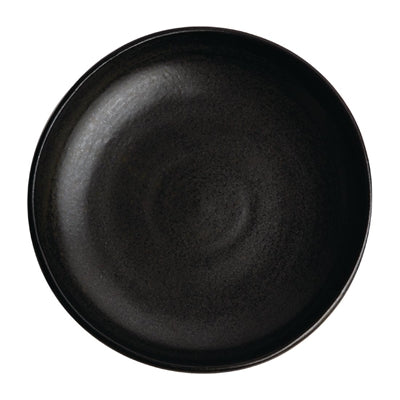 Olympia Canvas Coupe Bowls Delhi Black 230mm (6 Pack) - FA320