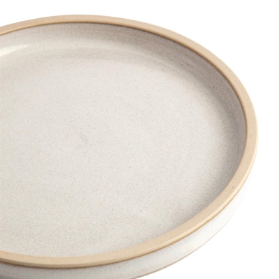 Olympia Canvas Flat Plates Murano White 180mm (6 Pack) - FA328