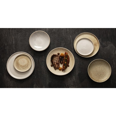 Olympia Canvas Flat Plates Murano White 250mm (6 Pack) - FA329
