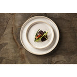 Olympia Canvas Flat Plates Murano White 250mm (6 Pack) - FA329