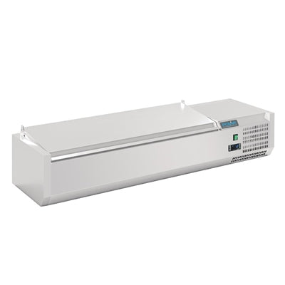 Polar G-Series Countertop Prep Fridge with Lid 5x 1/4GN - FA854