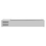 Polar G-Series Countertop Prep Fridge with Lid 7x 1/4GN - FA855