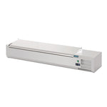 Polar G-Series Countertop Prep Fridge with Lid 7x 1/4GN - FA855