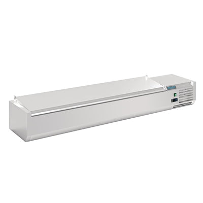 Polar G-Series Countertop Prep Fridge with Lid 8x 1/4GN - FA856