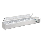 Polar G-Series Countertop Prep Fridge with Lid 8x 1/4GN - FA856
