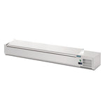 Polar G-Series Countertop Prep Fridge with Lid 8x 1/4GN - FA856