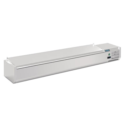 Polar G-Series Countertop Prep Fridge with Lid 10x 1/4GN - FA857