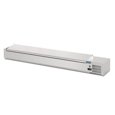 Polar G-Series Countertop Prep Fridge with Lid 10x 1/4GN - FA857