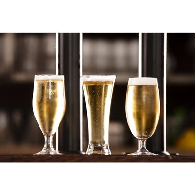 Olympia Stemmed Beer Glasses 420ml (6 Pack) - DA933