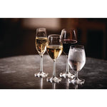 Olympia Cordoba Flute 210ml 7 1/4oz (6 Pack) - FB554