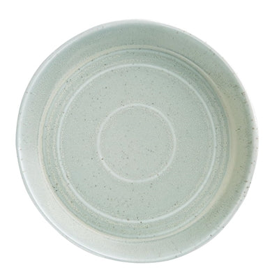 Olympia Cavolo Flat Round Bowls Spring Green 220mm (4 Pack) - FB561