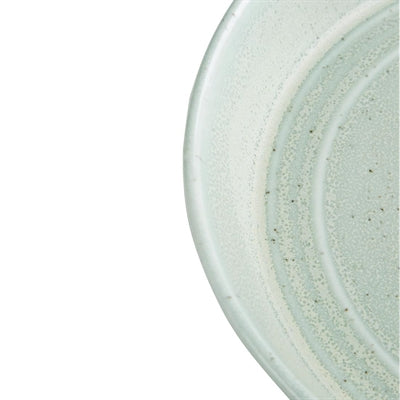 Olympia Cavolo Flat Round Bowls Spring Green 220mm (4 Pack) - FB561