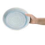 Olympia Cavolo Flat Round Bowls Ice Blue 220mm (4 Pack) - FB566