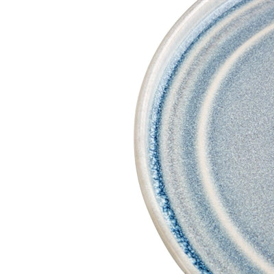Olympia Cavolo Flat Round Plates Ice Blue 220mm (6 Pack) - FB568