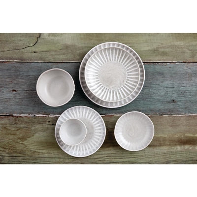 Olympia Corallite Plates Concrete Grey 205mm (6 Pack) - FB955