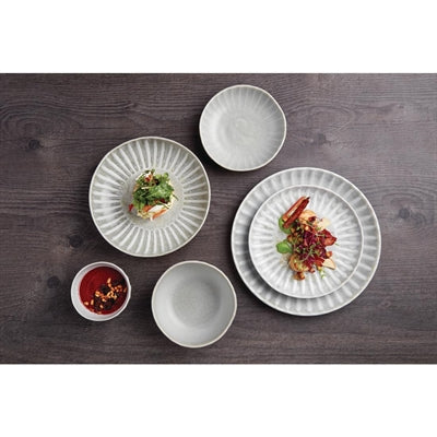 Olympia Corallite Plates Concrete Grey 205mm (6 Pack) - FB955