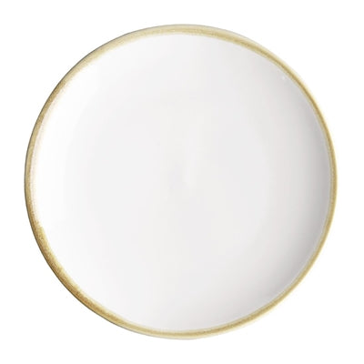Olympia Kiln Round Coupe Plates Chalk 180mm (6 Pack) - FB980