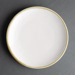Olympia Kiln Round Coupe Plates Chalk 180mm (6 Pack) - FB980