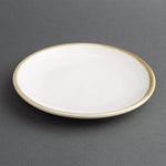 Olympia Kiln Round Coupe Plates Chalk 180mm (6 Pack) - FB980