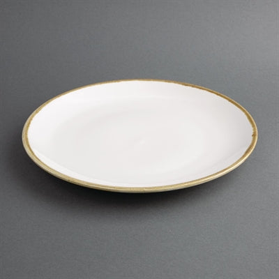 Olympia Kiln Chalk Round Coupe Plates 280mm (4 Pack) - FB997