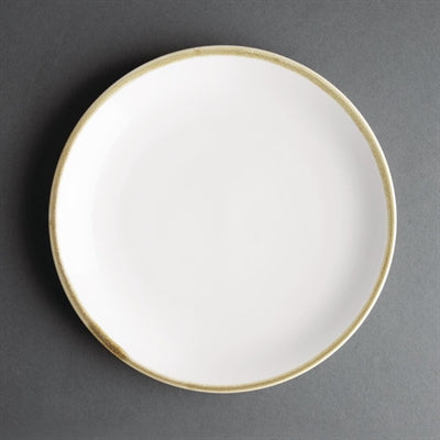 Olympia Kiln Coupe Plates Chalk 230mm (6 Pack) - FB999