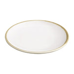 Olympia Kiln Coupe Plates Chalk 230mm (6 Pack) - FB999