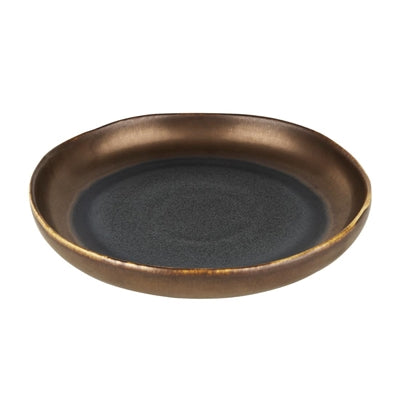Olympia Ochre Flat Bowls 210mm (6 Pack) - FC287