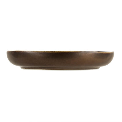 Olympia Ochre Flat Bowls 210mm (6 Pack) - FC287