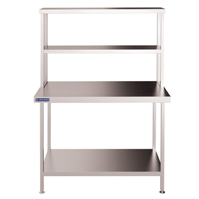 Vogue Stainless Steel Wall Table Welded with Double Gantry 1800mm - FC455