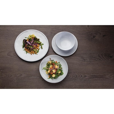 Olympia Raw Recycled Clay Coupe Plates White 280mm (6 Pack) - FC596