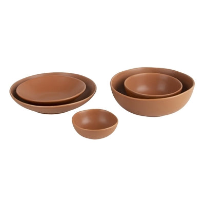 Olympia Build-a-Bowls Deep Bowls Cantaloupe 225mm (4 Pack) - FC714