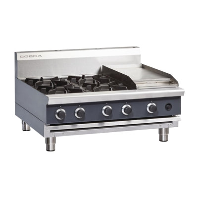 Blue Seal Cobra Countertop LPG Hob with Griddle C9C-B - FD148-P