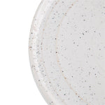 Olympia Cavolo Flat Round Plates White Speckle 270mm (4 Pack) - FD904