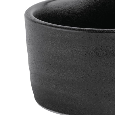 Olympia Cavolo Dipping Dishes Textured Black 67mm (12 Pack) - FD911