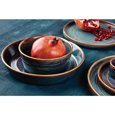 Olympia Cavolo Flat Round Bowls Iridescent 220mm (4 Pack) - FD913