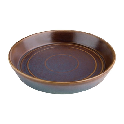 Olympia Cavolo Flat Round Bowls Iridescent 220mm (4 Pack) - FD913