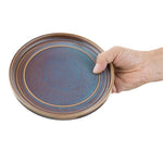 Olympia Cavolo Flat Round Plates Iridescent 180mm (6 Pack) - FD914