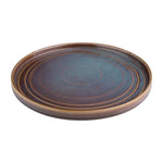 Olympia Cavolo Flat Round Plates Iridescent 270mm (4 Pack) - FD916