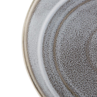 Olympia Cavolo Flat Round Bowls Charcoal Dusk 220mm (4 Pack) - FD919