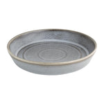 Olympia Cavolo Flat Round Bowls Charcoal Dusk 220mm (4 Pack) - FD919
