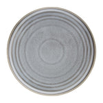 Olympia Cavolo Flat Round Plates Charcoal Dusk 270mm (4 Pack) - FD922