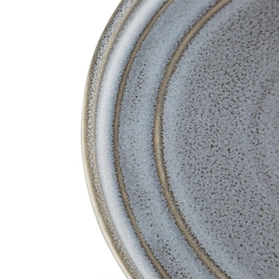 Olympia Cavolo Flat Round Plates Charcoal Dusk 270mm (4 Pack) - FD922