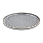 Olympia Cavolo Flat Round Plates Charcoal Dusk 270mm (4 Pack) - FD922