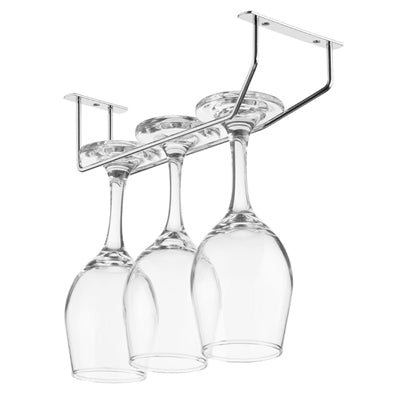 Olympia Wine Glass Rack Chrome 254mm - FD986
