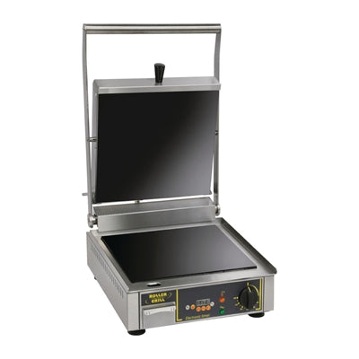 Roller Grill Premium VC FT Single Flat Plate Contact Grill - FE146