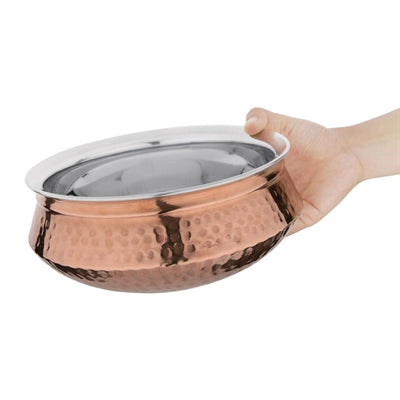 Olympia Large Handi Serving Dish Copper 1.5Ltr - FE299